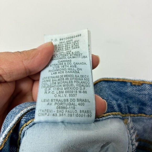 VINTAGE LEVI’S 550 90s Y2K Men’s RELAXED FIT DENIM JEANS RED TAB SIZE 34X32 - Picture 13 of 14